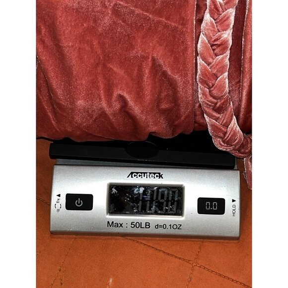 MISA Los Angeles Women's Desma Velvet Wrap Cocktail Mini Dress Pink Size Medium - Picture 11 of 11